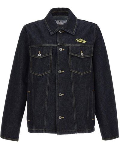 Denim Indigo Jackets for Men - Up to 60% off | Lyst