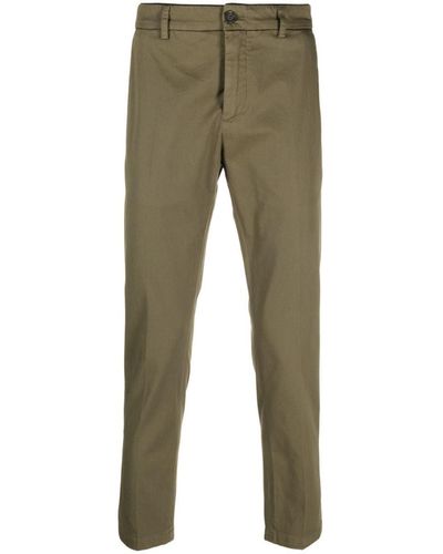 Department 5 Department Five Prince Gabardine Stretch Chino Pants - Green
