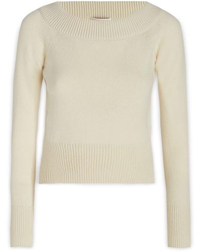 Alexander McQueen Sweaters - Natural