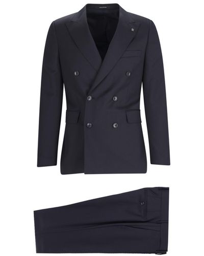 Tagliatore Double-breasted Suit - Blue
