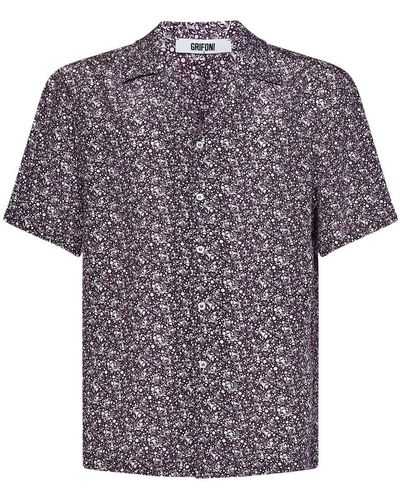 Grifoni Shirt - Purple