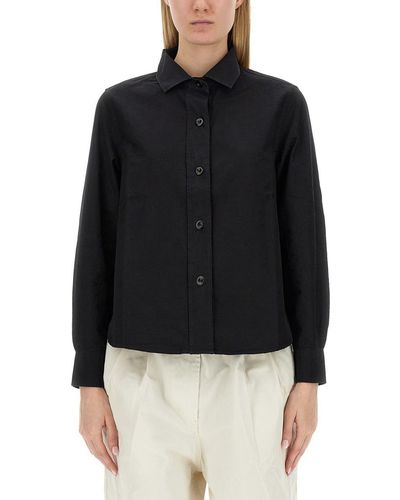 Margaret Howell Cotton Shirt - Black