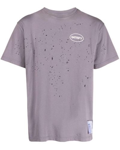 Satisfy Mothtechtm T-shirt Clothing - Purple
