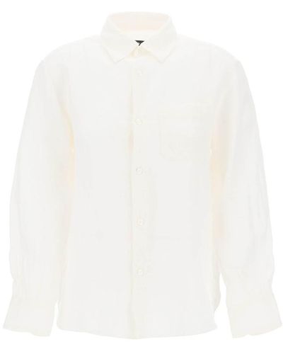 A.P.C. Linen Sela Shirt For - White
