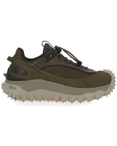 3 MONCLER GRENOBLE Polyamide Trail Grip Trainers - Green