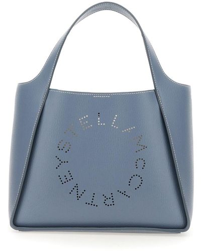 Stella McCartney Shoulder Bag With Logo, in Natural