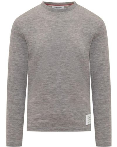 Thom Browne Thome T-Shirt - Gray