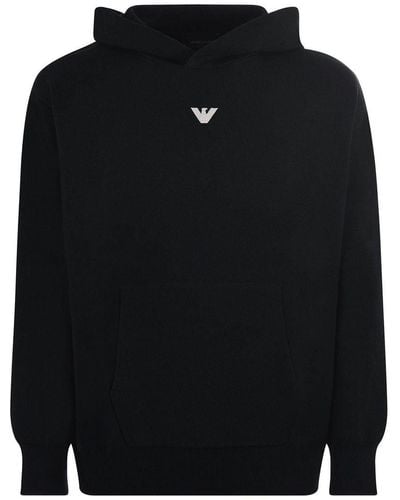 Emporio Armani Sweaters - Black
