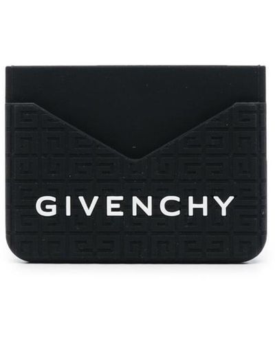 Givenchy Leather Credit Card Case - Black