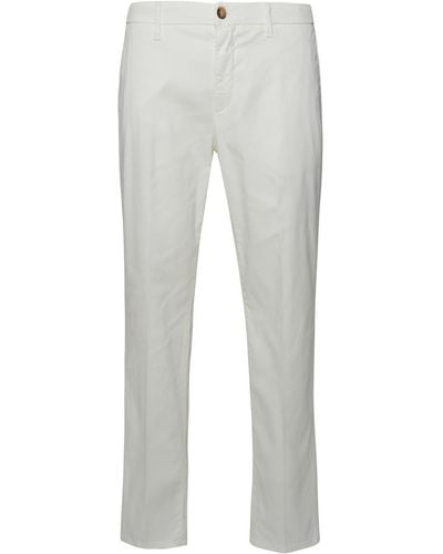 Altea Cotton Blend Pants - Gray