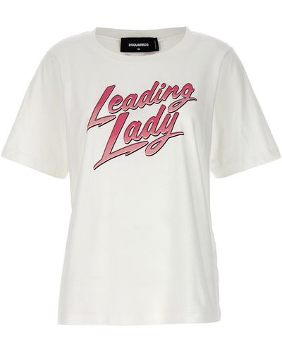 DSquared² 'Leading Lady' T-Shirt - White