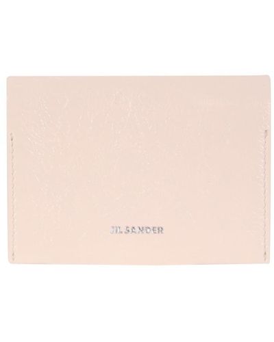 Jil Sander Credit Card Holder - Pink