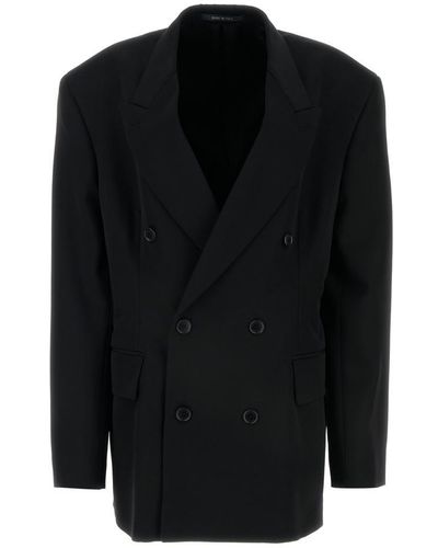 Balenciaga Jackets And Vests - Black