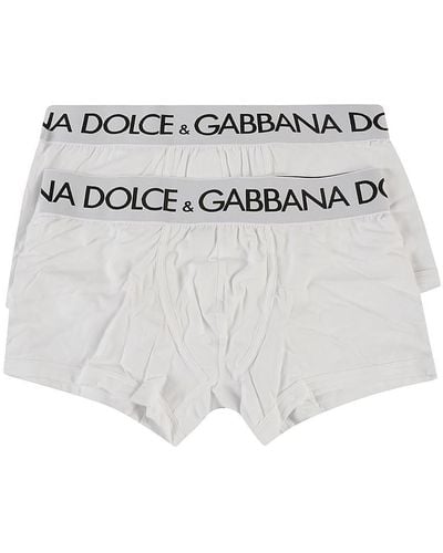 Dolce & Gabbana Regular Boxer - White