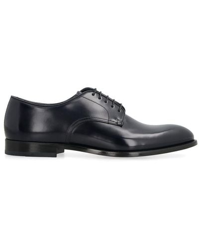 Doucal's Leather Loafers - Black
