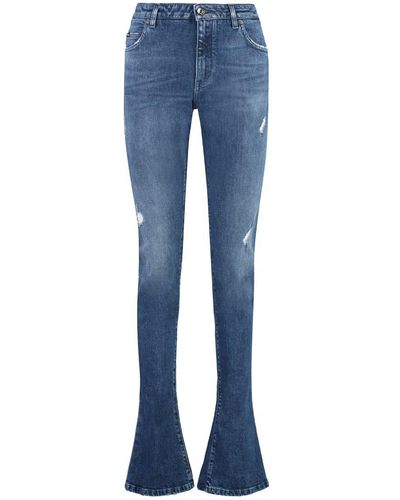 Dolce & Gabbana 5-Pocket Skinny Jeans - Blue