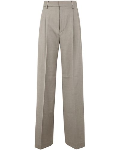 Filippa K Darcey Wool Pants Clothing - Gray