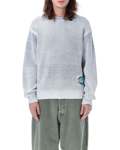Acne Studios Painted Sweater - Gray