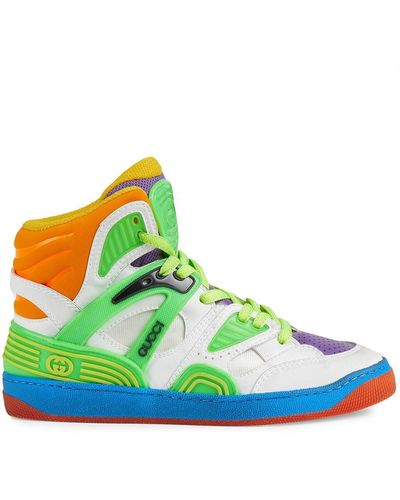 Gucci Basket Sport Trainers - Green
