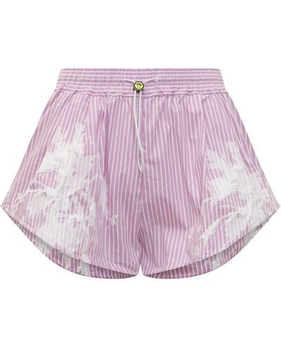 Barrow 3D Palm Shorts - Pink