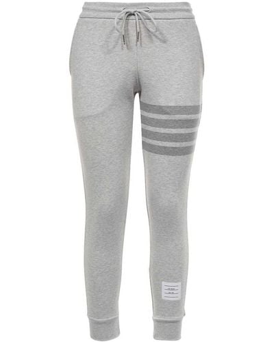 Thom Browne Cotton Sweatpants - Grey