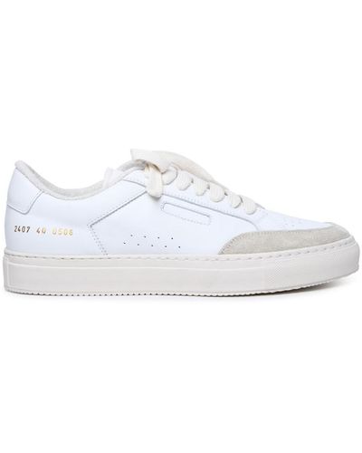 Common Projects 'Tennis Pro' Leather Trainers - White