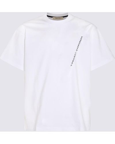 Y. Project White Cotton T-shirt