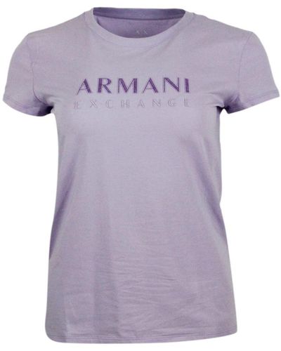 Armani T-Shirts And Polos - Purple