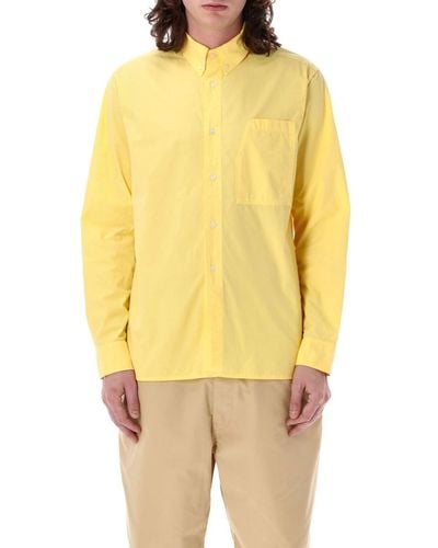 Pop Trading Co. Snapdragon Shirt - Yellow