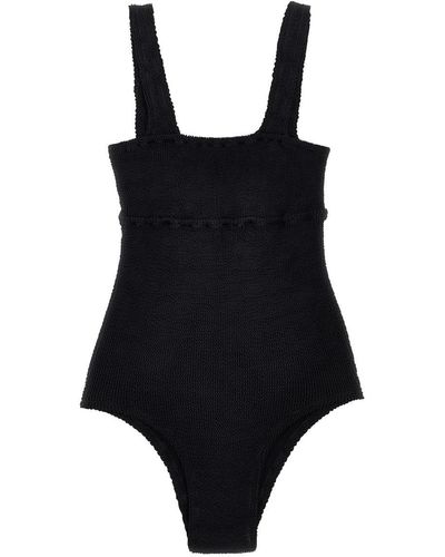 Reina Olga 'lucia' One-piece Swimsuit - Black