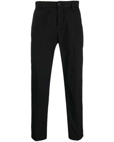 Department 5 Prince Popeline Stretch Chino Pants - Black