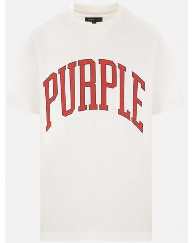 Purple Brand Brand T-Shirts And Polos - Natural