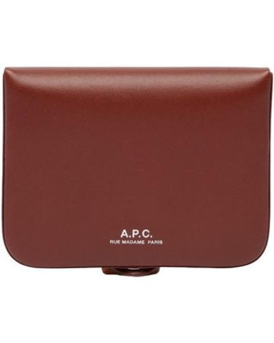 A.P.C. Wallet/keychain - Red