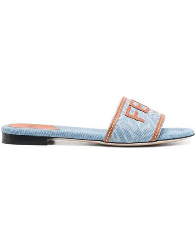 Fendi Flat sandals for Women | Online Sale up to 52% off | Lyst