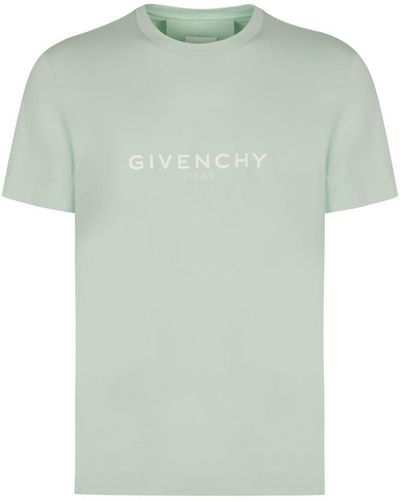Givenchy Cotton Crew-Neck T-Shirt - Green