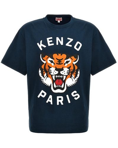 KENZO Lucky Tiger T-shirt - Blue