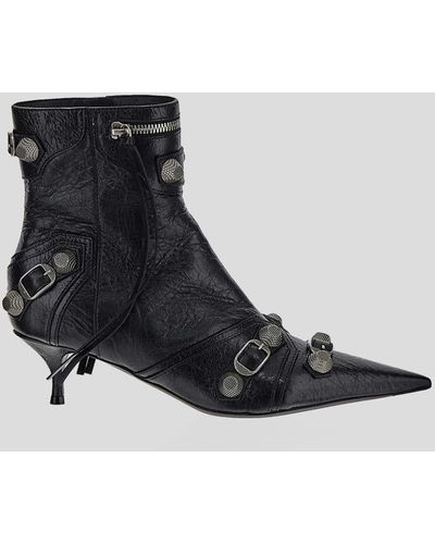 IetpShops Togo - zapatilla de trail running Asics para mujer - Black 'Tiaga'  leather ankle boots Balenciaga