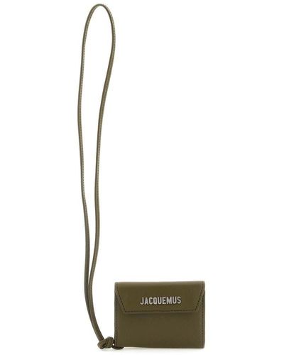 JACQUEMUS: wallet for man - Brown  Jacquemus wallet 236SL1073072 online at