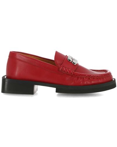 Ganni Flat Shoes - Red