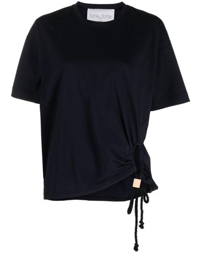 Forte Forte Forte_forte Ruffled T-shirt - Black