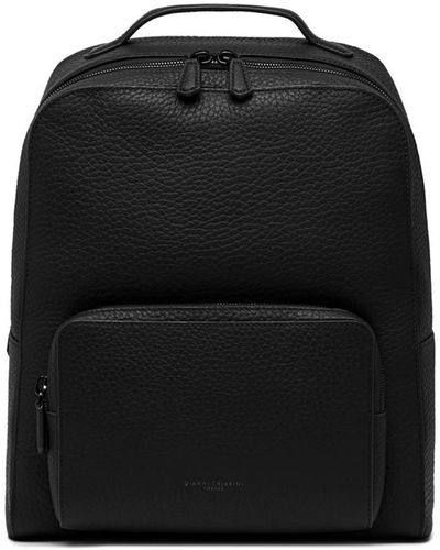 Gianni Chiarini Leather Backpack Bags - Black