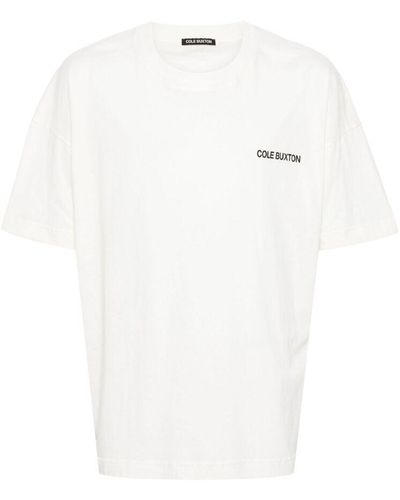 Cole Buxton T-shirts - White