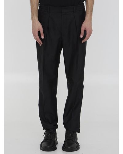 Fendi Pleated Pants - Black