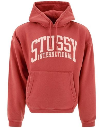 Stussy International Sweatshirts - Red