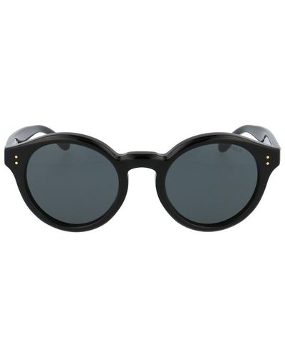 Polo Ralph Lauren Round Frame Sunglasses - Black