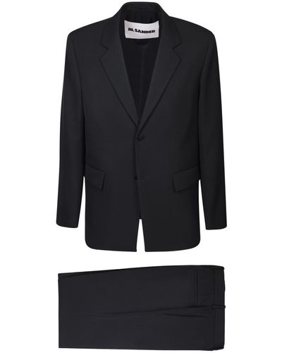 Jil Sander Suits - Black