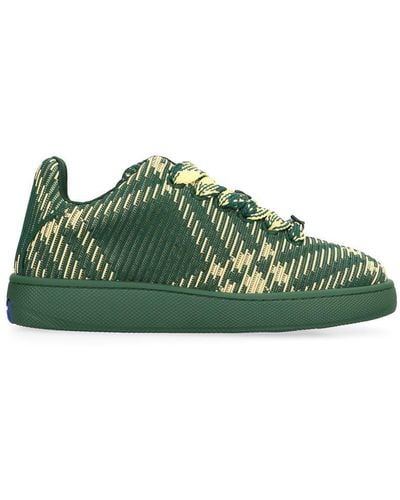 Burberry Box Low-Top Sneakers - Green