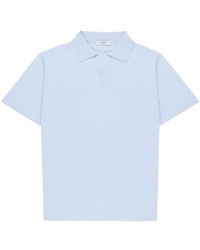 Cruna V-Neck Shirt - Blue
