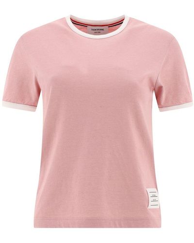 Thom Browne Basic T-shirt - Pink