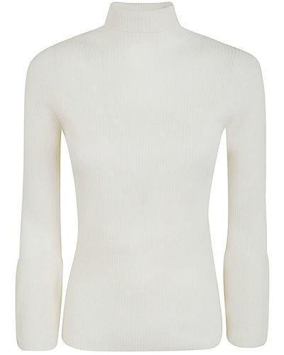 CFCL Rib Bell Sleeve Top Clothing - White